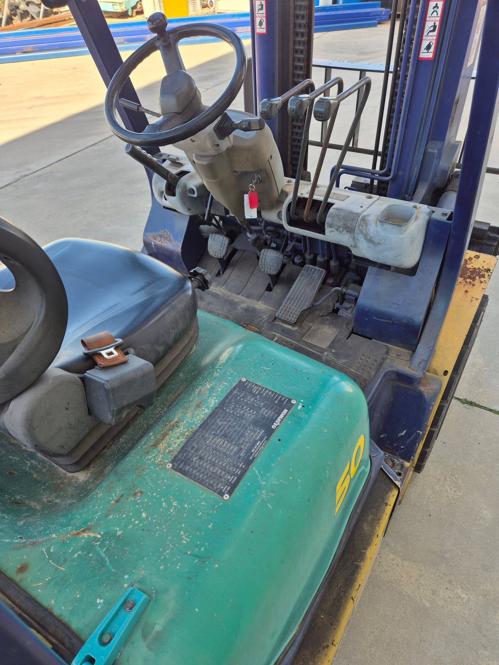 2018 Komatsu FG50AT-7 5t LPG Forklift