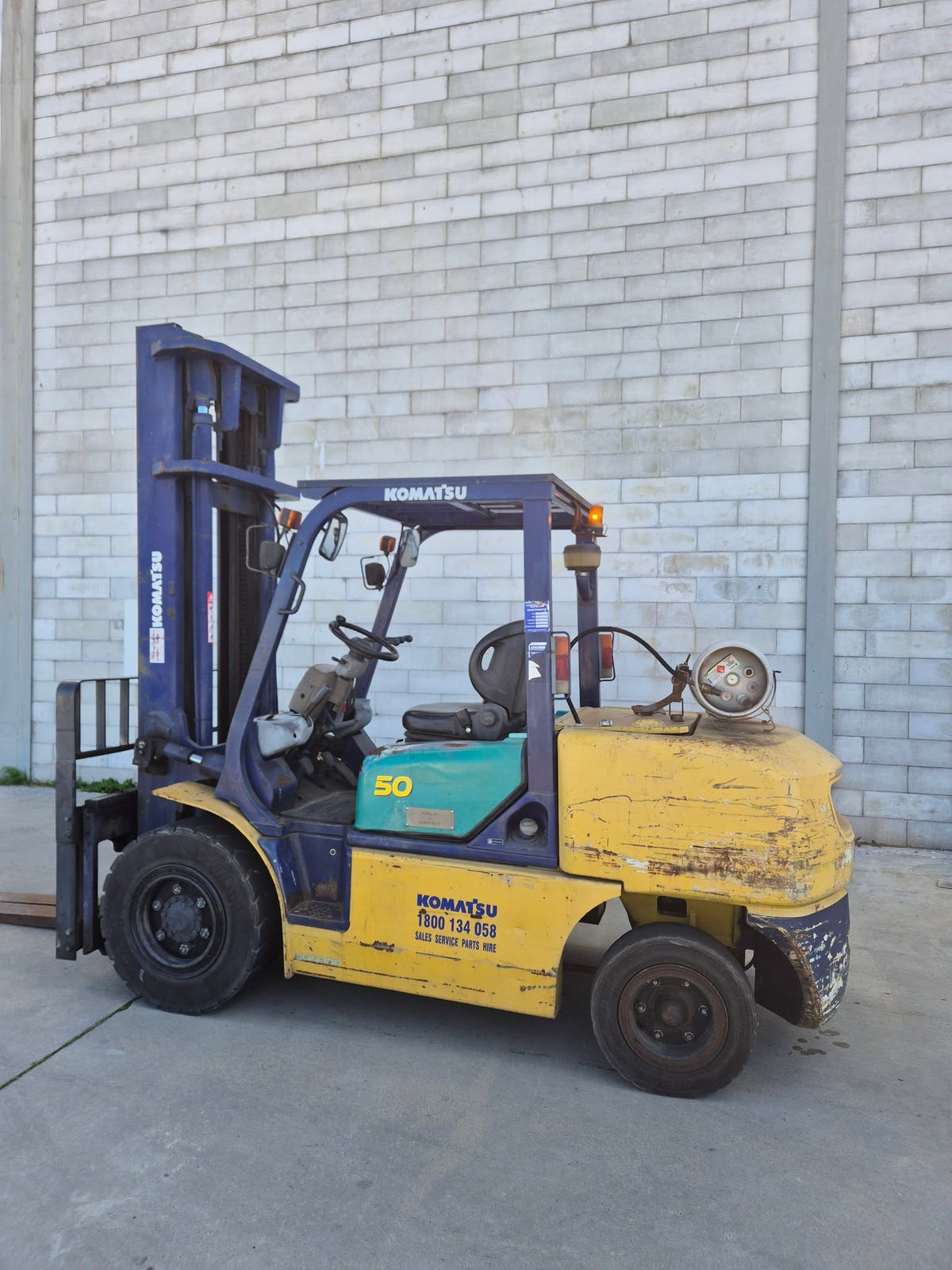 2018 Komatsu FG50AT-7 5t LPG Forklift